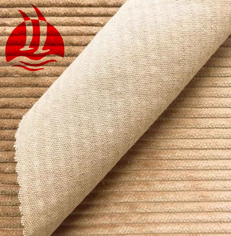 Cotton Corduroy Fabric for Jean Dress Cut Pile Home Textile