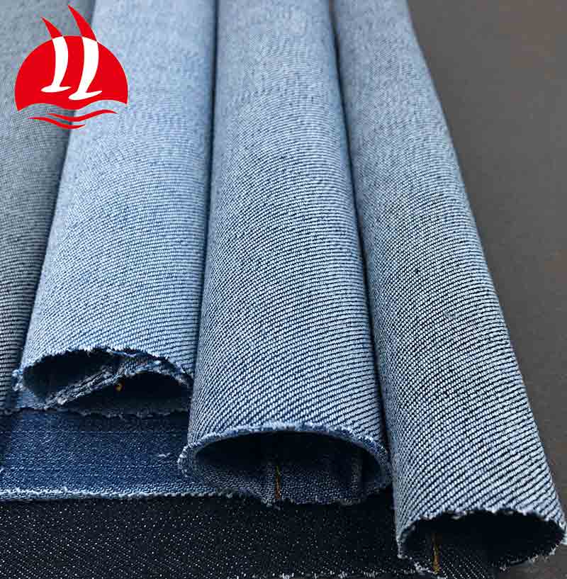 Tencel Indigo Stretch Denim Fabric for Dress