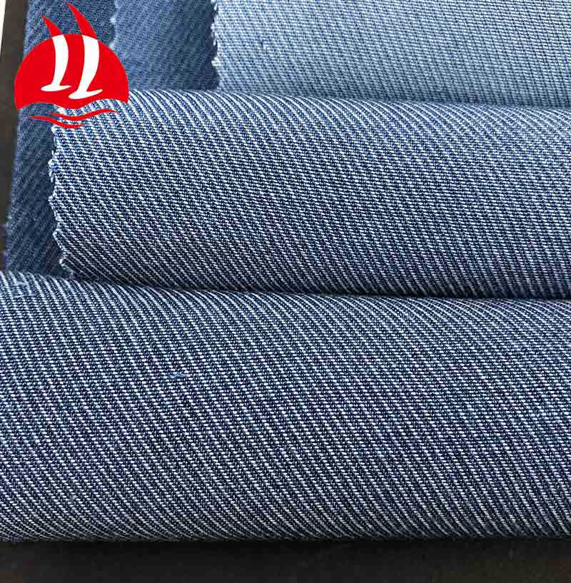 In Stock Cotton Without Elastic Jean Fabric Shirt Prices Cotton Denim Fabric Wholesale