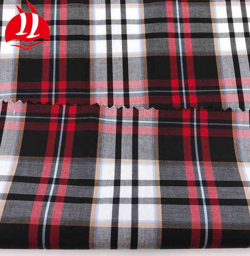 Cotton Yarn Dyed Fashion Trousers Fabric From China Suppliers